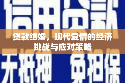 西丰贷款结婚，现代爱情的经济挑战与应对策略