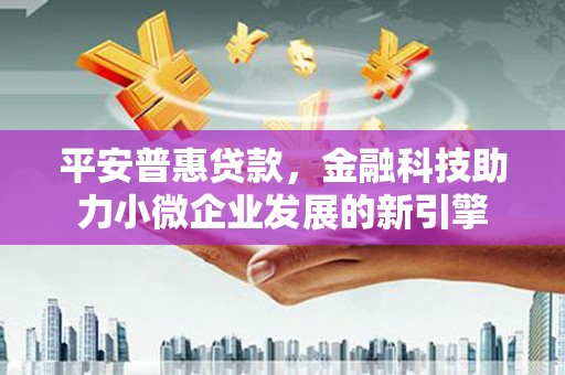 乳源平安普惠贷款，金融科技助力小微企业发展的新引擎