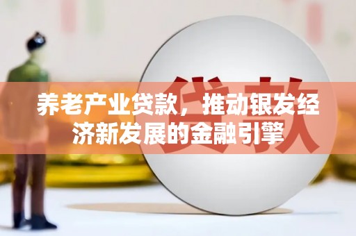 芷江养老产业贷款，推动银发经济新发展的金融引擎