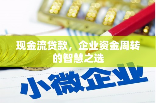 洛宁现金流贷款，企业资金周转的智慧之选