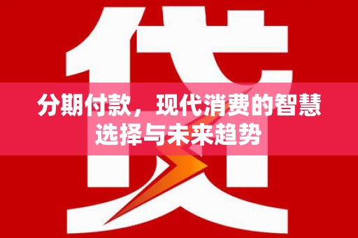仙游分期付款，现代消费的智慧选择与未来趋势