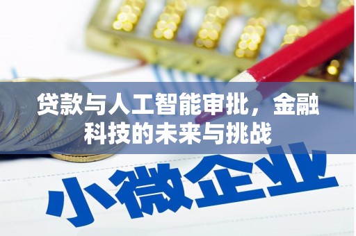 中正贷款与人工智能审批，金融科技的未来与挑战