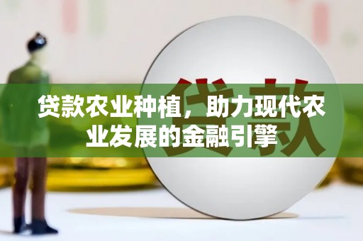 洪梅贷款农业种植，助力现代农业发展的金融引擎