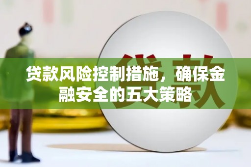 宜章贷款风险控制措施，确保金融安全的五大策略