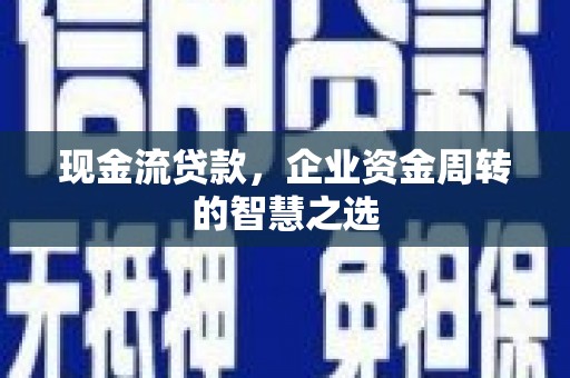 狮子山现金流贷款，企业资金周转的智慧之选