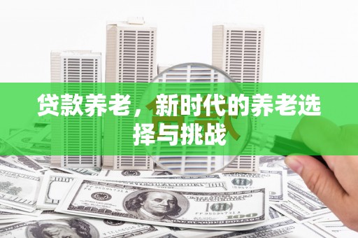 晋宁贷款养老，新时代的养老选择与挑战