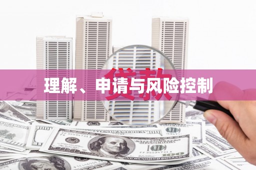 巩义理解、申请与风险控制