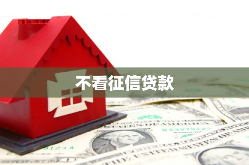 咸丰不看征信贷款